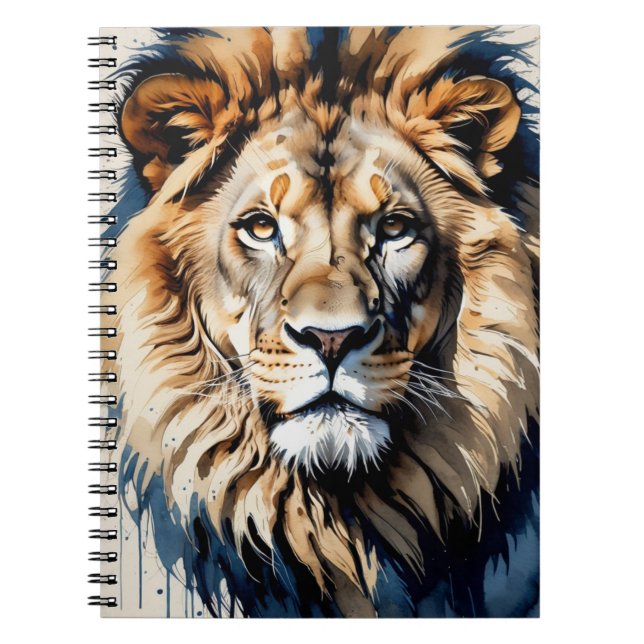 Lion Majestic | Journal carnet (Devant)