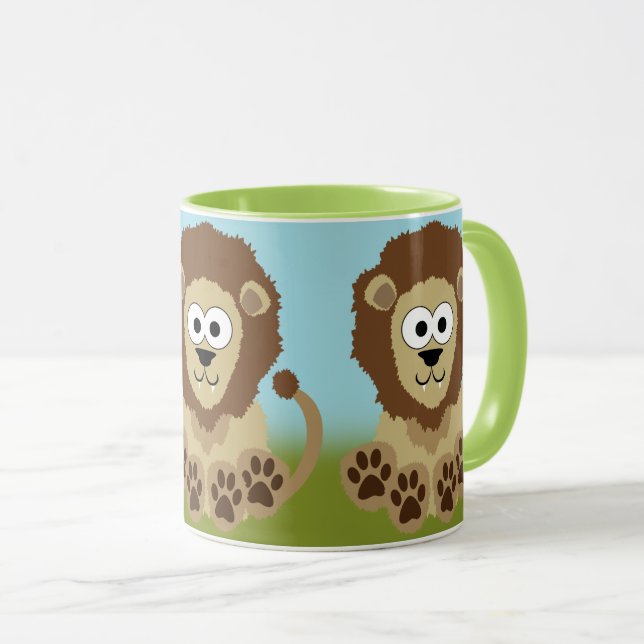 Lion Mug (Devant droit)