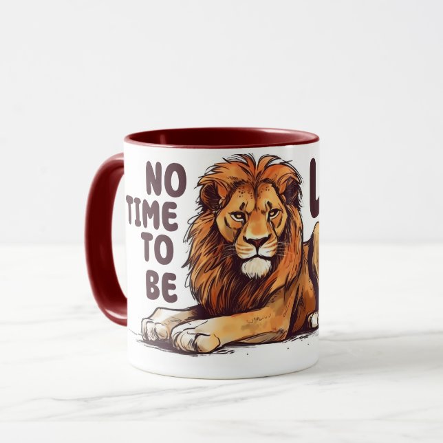 Lion Mug (Devant gauche)