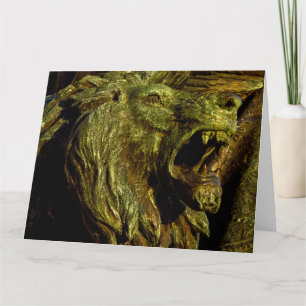 LION OF JUDAH Jumbo Carte de voeux