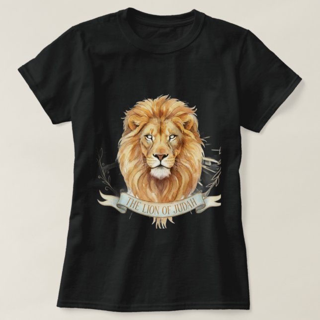 Lion of Judah & Lover of My Soul Women's T-Shirt (Design devant)