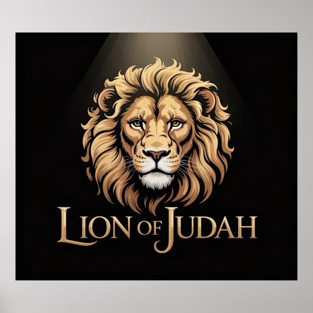 Lion of Judah Poster (Devant)