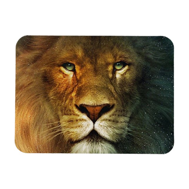 Lion of Judah - Rastafara - Reggae Rasta Magnet (Horizontal)