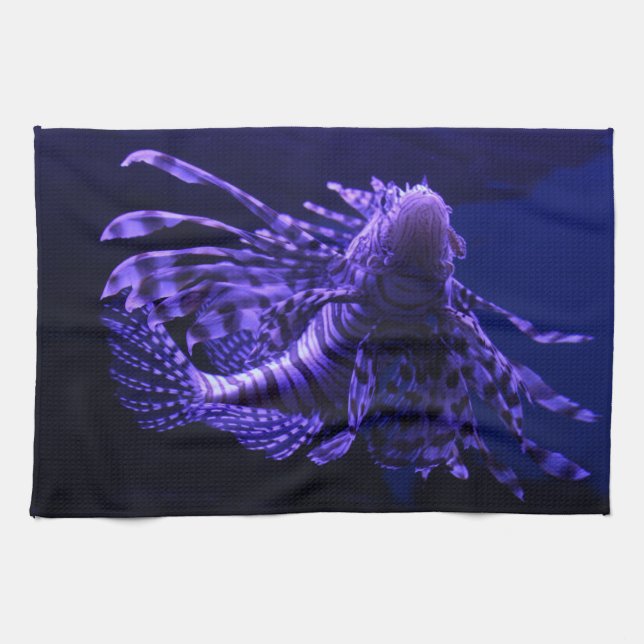 Lion Poisson Serviettes de cuisine (Horizontal)