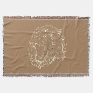 Lion Roar jeter la couverture