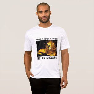 LION ROARING DE JUDAH, T-shirts CHRÉTIENS