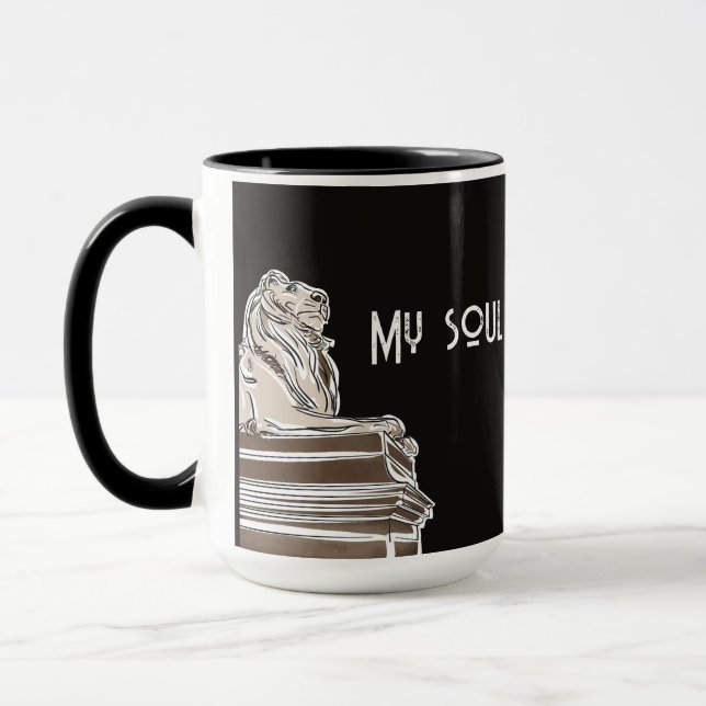 Lion Soul Mug (Gauche)