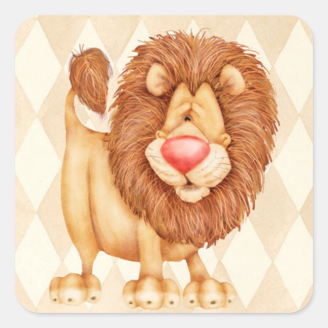 Lion - Stickers (Devant)