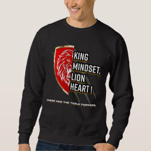 Lion Sweat à capuche pour Hommes Femmes, Motivatio