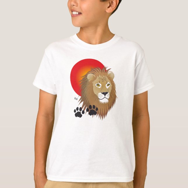 Lion - T-shirt (Devant)