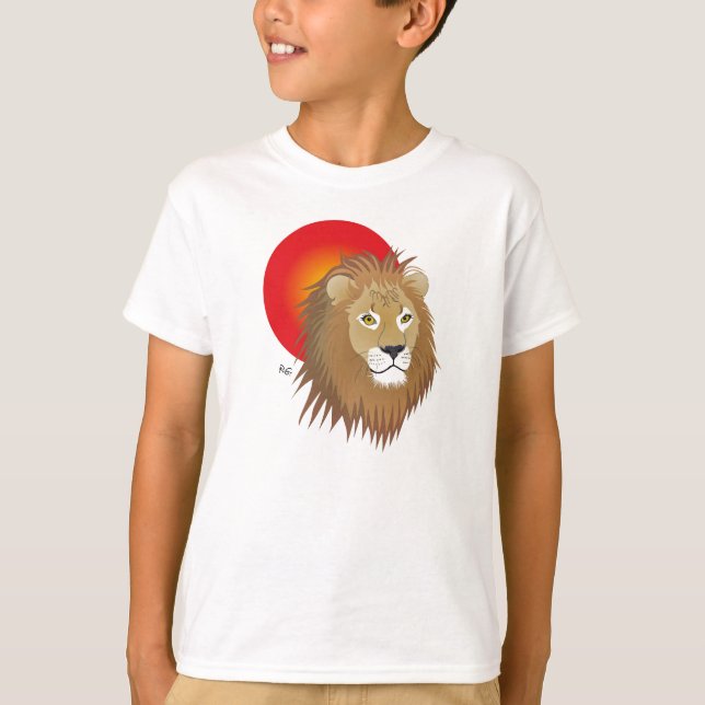 Lion - T-shirt (Devant)