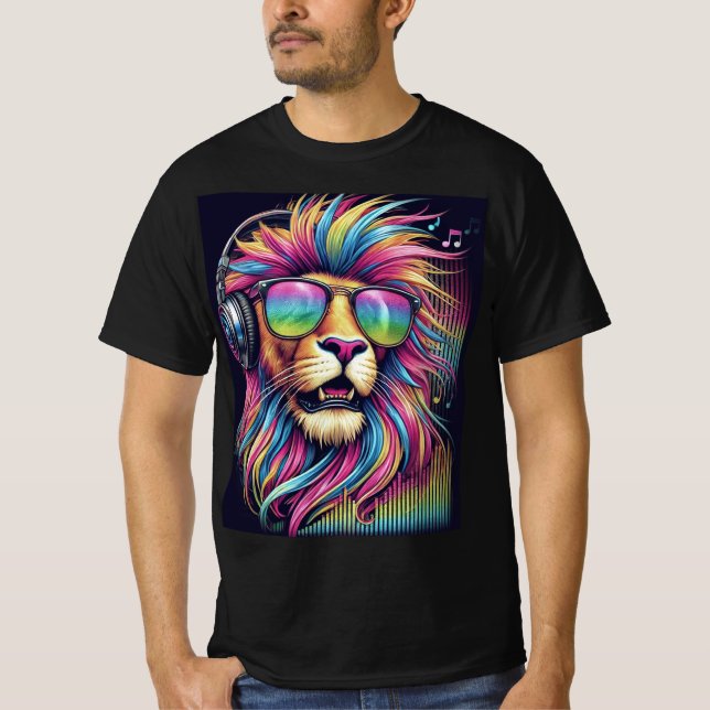 LION T-shirt BOND et ARTISTIQUE (Devant)