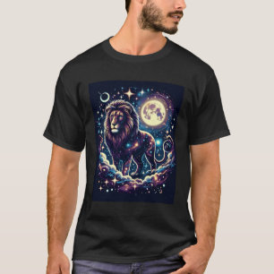Lion T-Shirt Design Lune T-Shirt Design