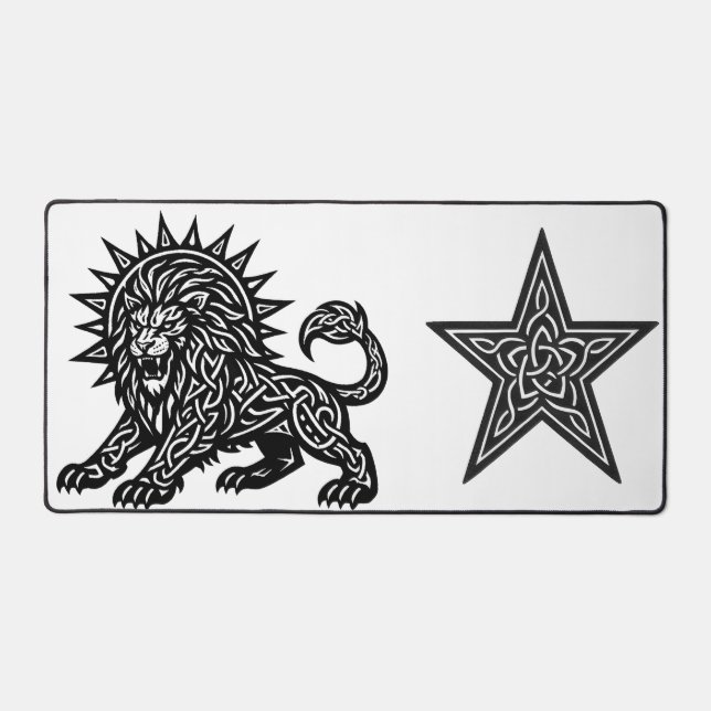 Lion Zodiaque Soleil‑Crinière Lion | BurnsInHell (Recto)