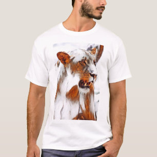 Lioness numériquement édité T-shirt