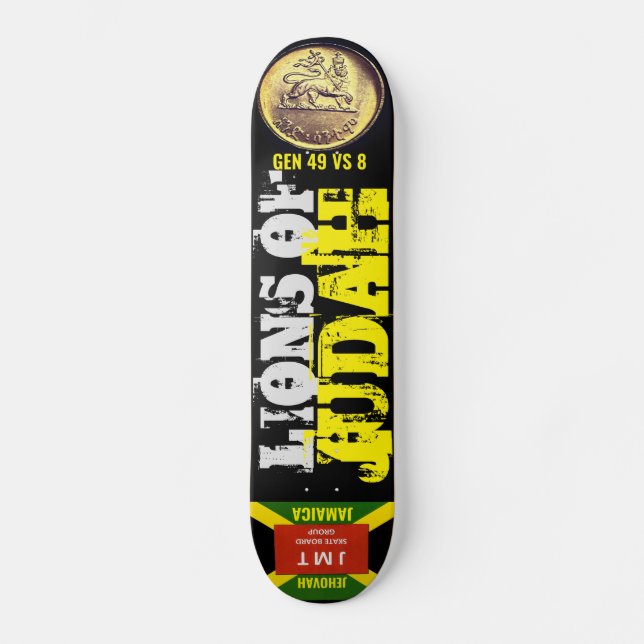 LIONS DE JUDAH Skateboard (Recto)
