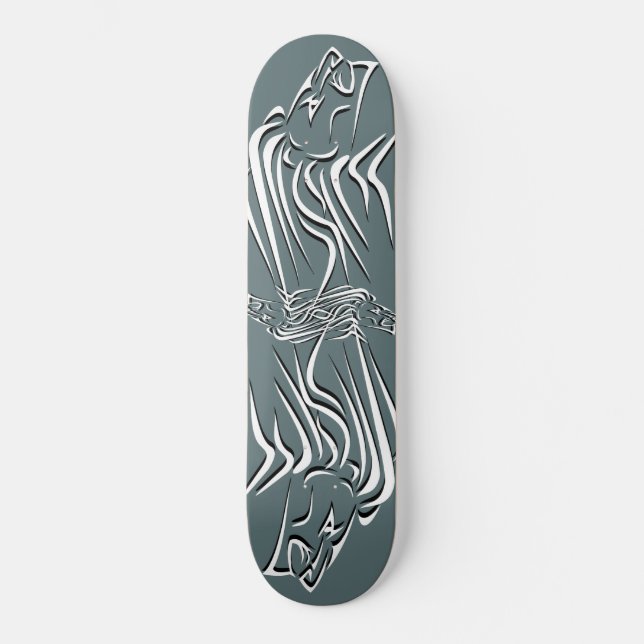 Lions Skateboard Running - Vos Couleurs (Recto)