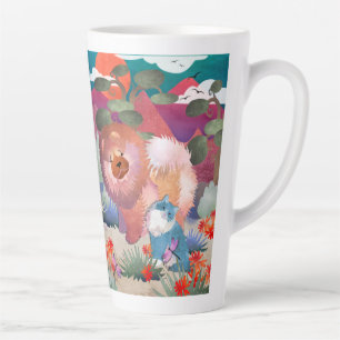 LIONZ ET DRAGONZ Latte Mug