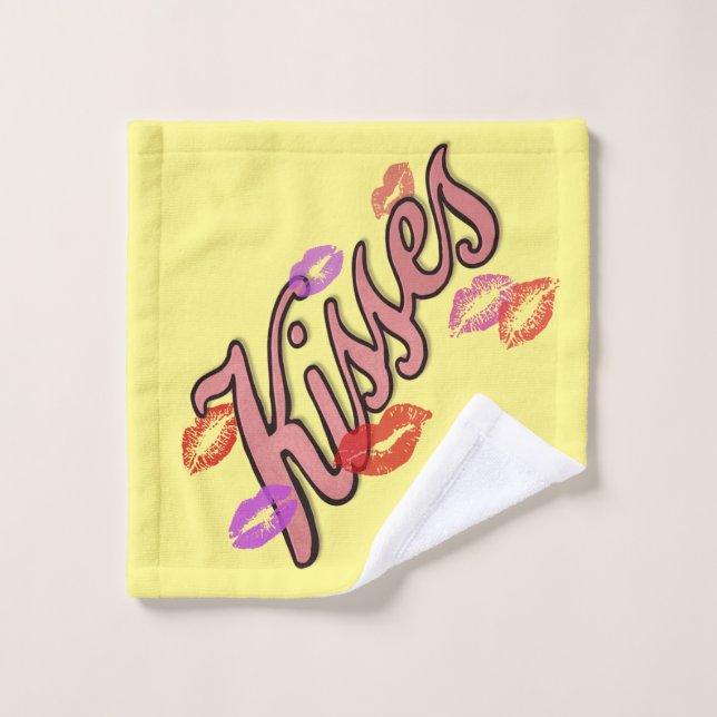 LIP KISSES (Gant de toilette)