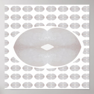 LIPS KISS Art Value Poster papier