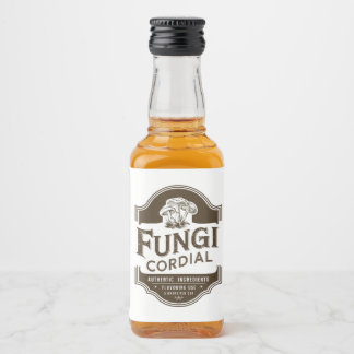 Liquid Funny Sticker Nom de partie bouteille Gin U