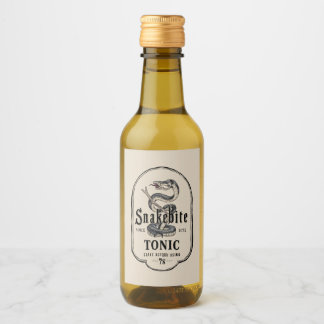 Liquid Funny Sticker Nom de partie bouteille Gin U
