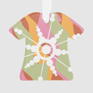 Liquide Tie Dye Noël Rétro Groovy
