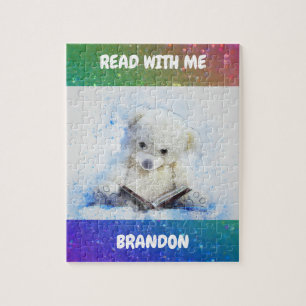 "LIRE AVEC MOI" RAINBOW PUZZLE PERSONNALISÉ