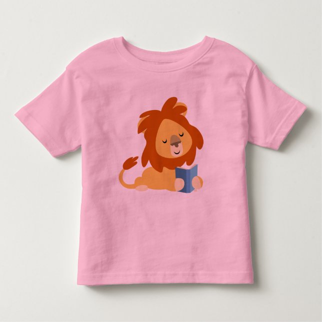 Lire Cartoon Lion enfants T-shirt (Devant)