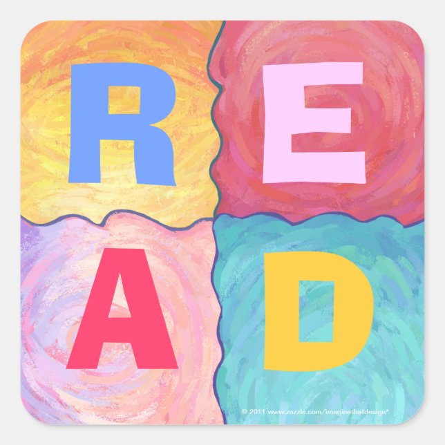 LIRE des autocollants (Devant)