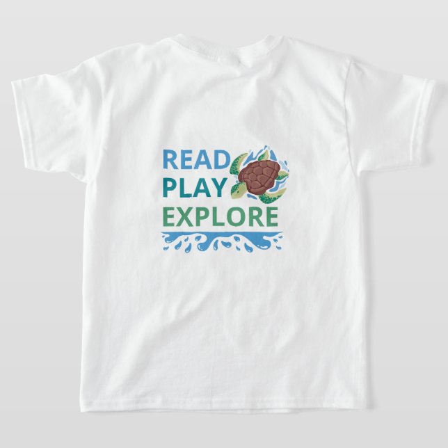 Lire Jouer Explorer T-Shirt pour filles thème océa (Couchage Retour)