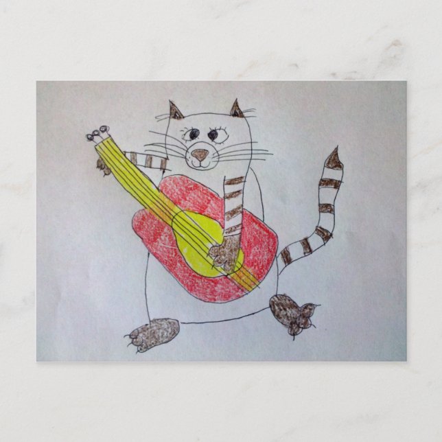 Lire la chanson carte postale (Devant)