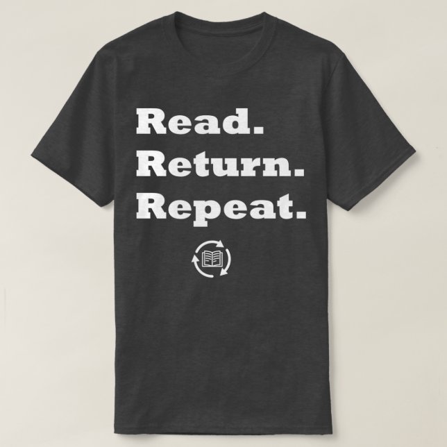 Lire le retour Répéter le TShirt essentiel (Design devant)