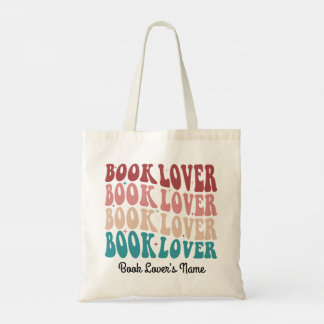 Lire Personnalisé Amateurs de livre Nom Sac fourre