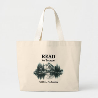 Lire pour s'évader – Pas maintenant je lis Sac fou