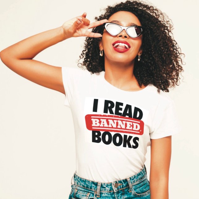 Lire T-shirt Livres interdits (Créateur téléchargé)