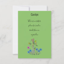 Lire un livre dans un jardin, marque de livre pers