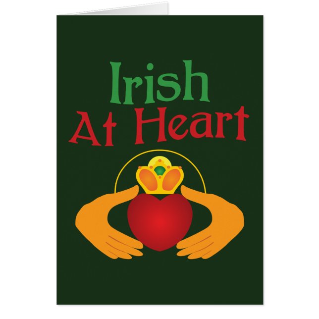L'irlandais au coeur (Devant)
