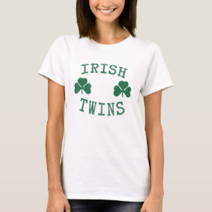 L'Irlandais jumelle le T-shirt drôle