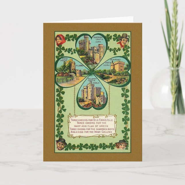 L'Irlandais vintage se retranche la carte du jour (Devant)