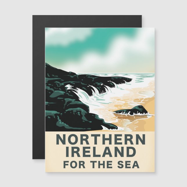 L'Irlande du Nord pour la mer (Devant / Derrière)
