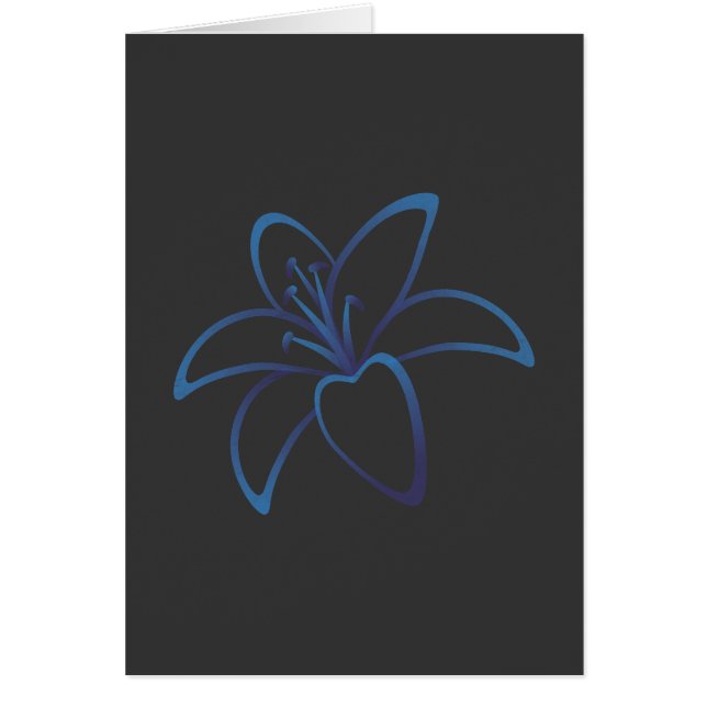 Lis bleu (Devant)