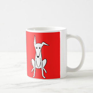 Lis la tasse de graphique de whippet