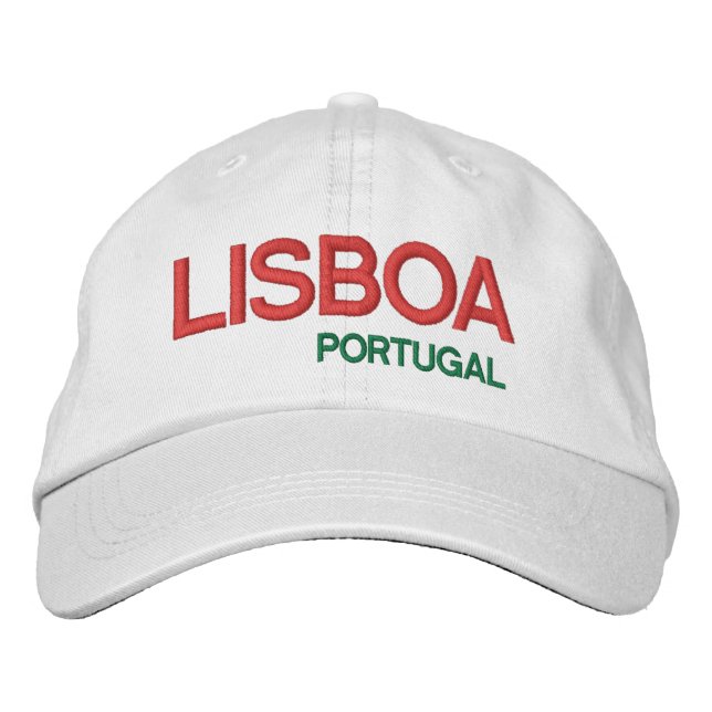 LISBOA PORTUGAL Casquette brodé (Devant)