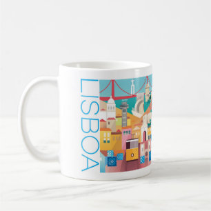 Lisbonne 11oz ou 15oz Mug