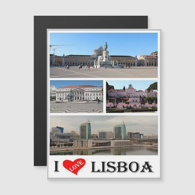 Lisbonne - I Love - Portugal - (Devant / Derrière)
