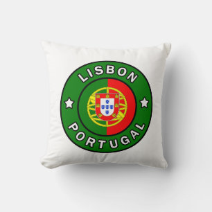 Lisbonne Portugal coussin