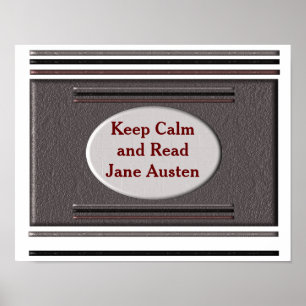 Lisez Jane Austen - poster