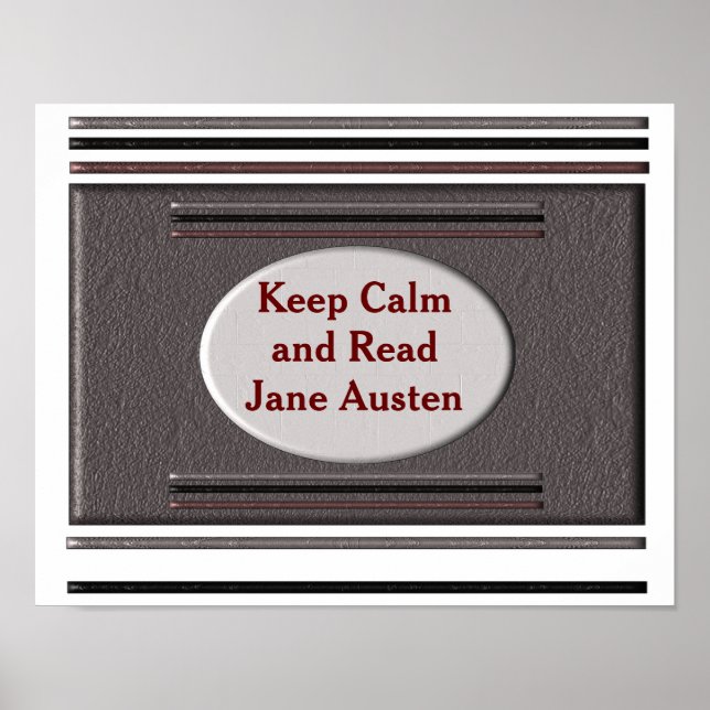 Lisez Jane Austen - poster (Devant)