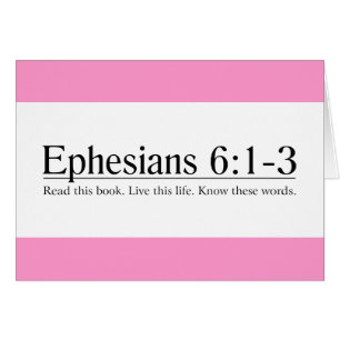 Lisez le 6:1 d'Ephesians de bible - 3